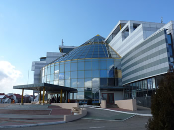 Conferende Hall before snowfall